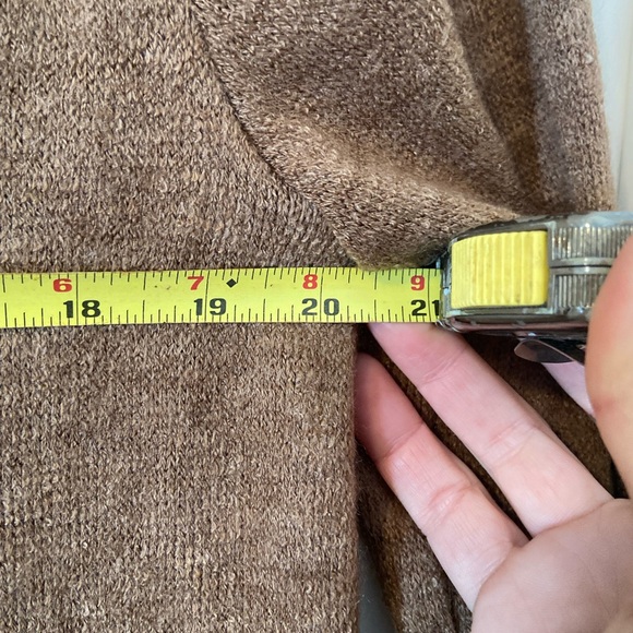 Bibi relaxed fit crew neck sweater with elbow patches - Picture 3 of 8